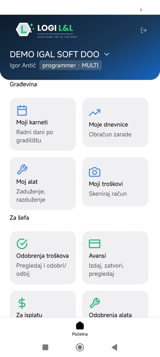 Mobilna aplikacija — telefon 1
