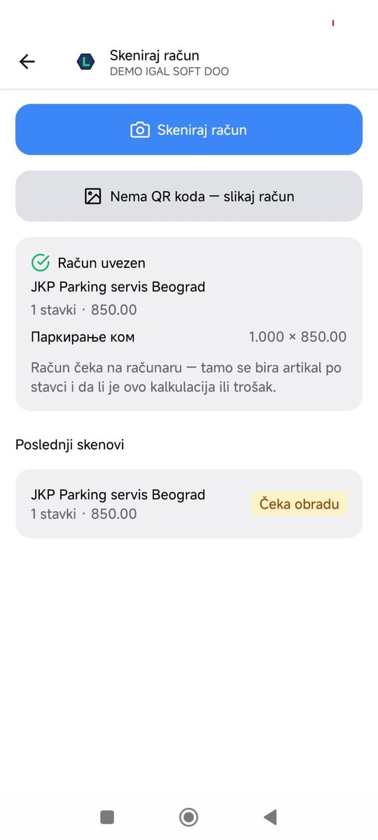 Mobilna aplikacija — telefon 3